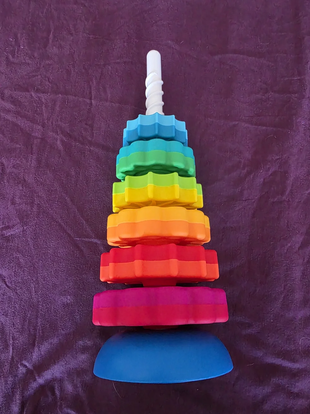 SpinAgain Stacking Toy - Multicolor Educational Stack